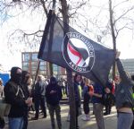 Protesters oppose EDL in Manchester